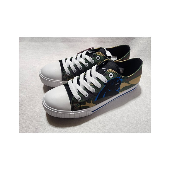 foco Shoes - Carolina panthers foco sneakers size 9 woman